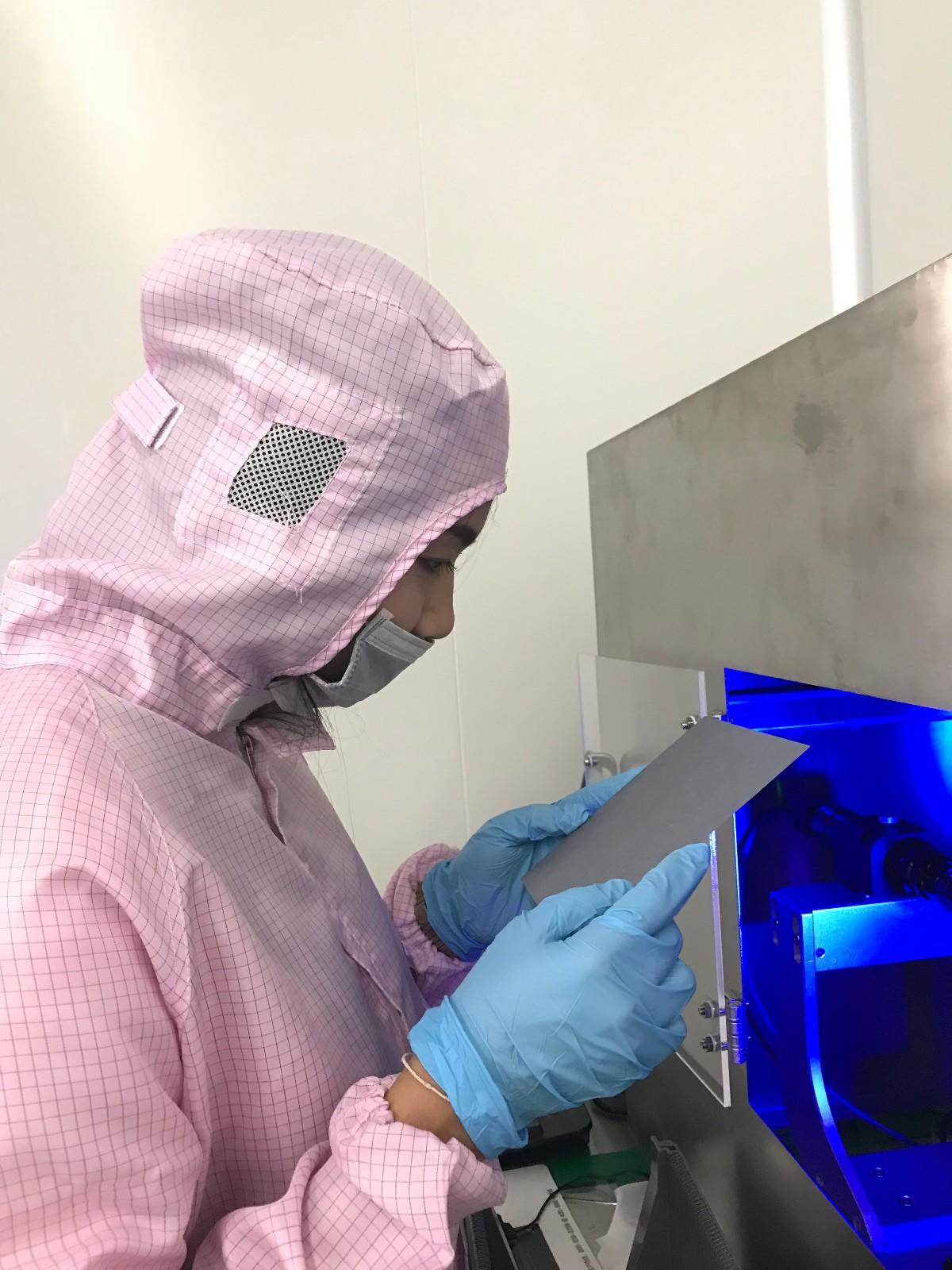 快速吸收的產品如何測量接觸角？--晟鼎又一次解決行業技術難題！&nbsp;實現太陽能電池板生產的快速質檢！