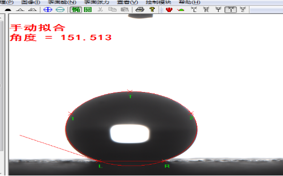 接觸角測(cè)試方法之切線法