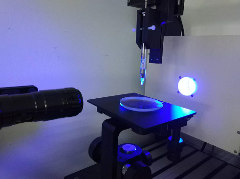 接觸角測試實驗過程1