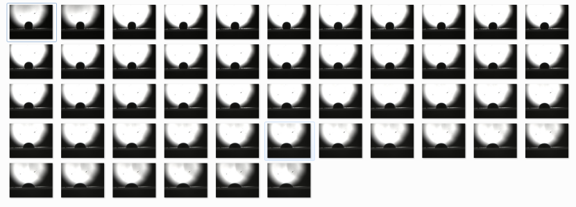 接觸角潤(rùn)濕測(cè)試報(bào)告